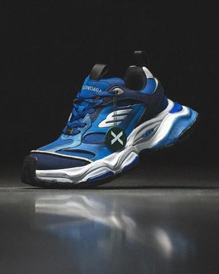 Balenciaga Cargo Sneaker Blue Navy White