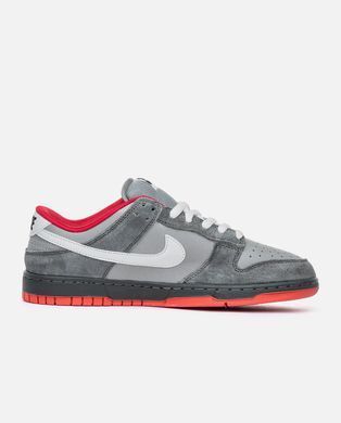 Nike SB Dunk Low Grey Red Black, 41