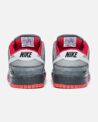 Nike SB Dunk Low Grey Red Black, 41