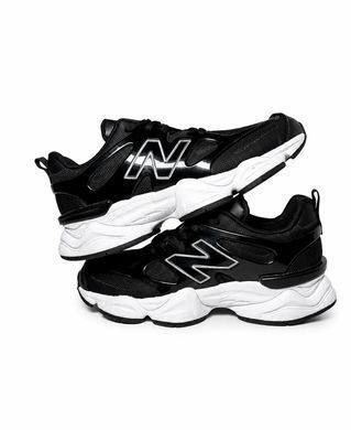 New Balance 9060 Triple Black White Sole, 41
