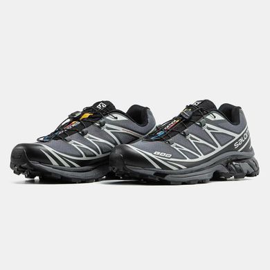 Salomon XT-6 Softground Black Grey Reflective