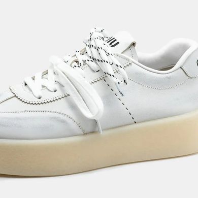 Miu Miu Platform Sneakers White