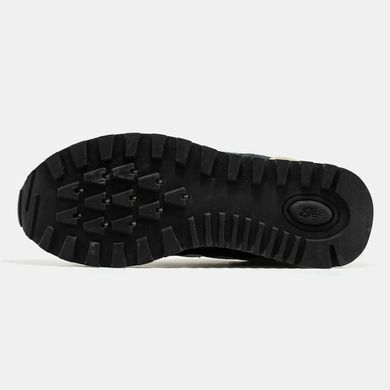 New Balance 574 Black White Suede Mesh, 40
