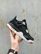 Баскетбольні кросівки Nike Air Jordan 4 Black Red 5818 фото 6
