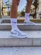 Nike Air Jordan Retro 1 Low Light Grey White 2 2111 фото 4