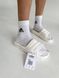 Шльопанці Adidas Adilette White Slides 9187 фото 1