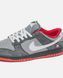 Nike SB Dunk Low Grey Red Black, 36