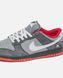 Nike SB Dunk Low Grey Red Black, 41