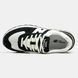New Balance 574 Black White Suede Mesh, 40