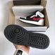 Баскетбольні кросівки Nike Air Jordan 1 Retro High Black Red White 2 6611 фото 5