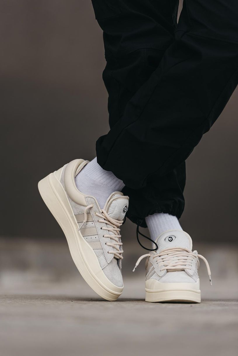 Кросівки Adidas Campus x Bad Banny Beige 1286 фото