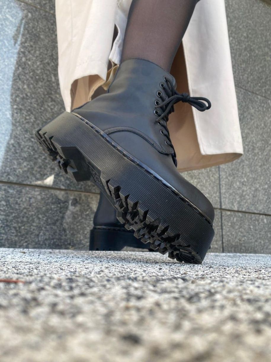 Черевики Dr. Martens Jadon Triple Black Termo 9726 фото