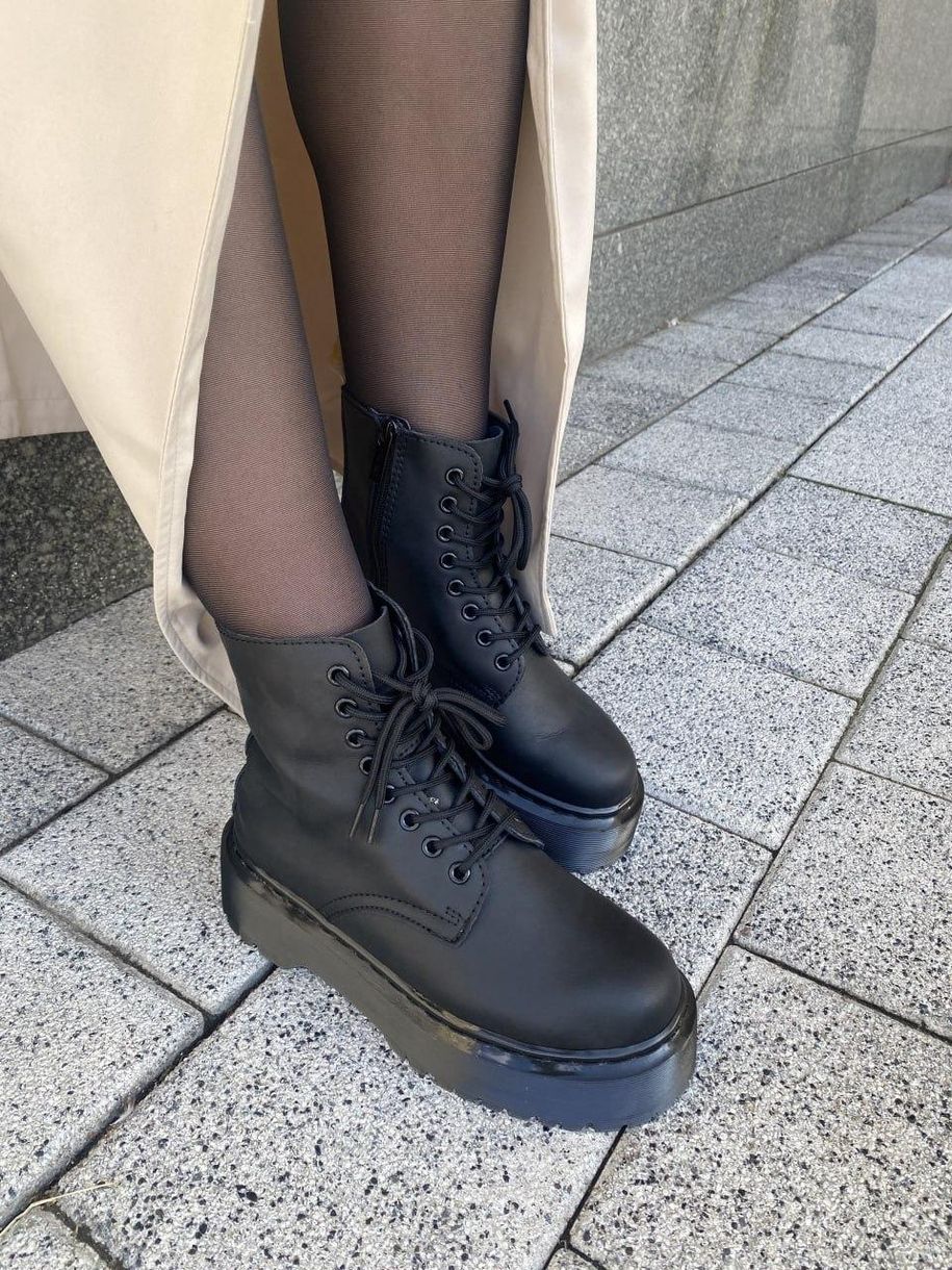 Черевики Dr. Martens Jadon Triple Black Termo 9726 фото