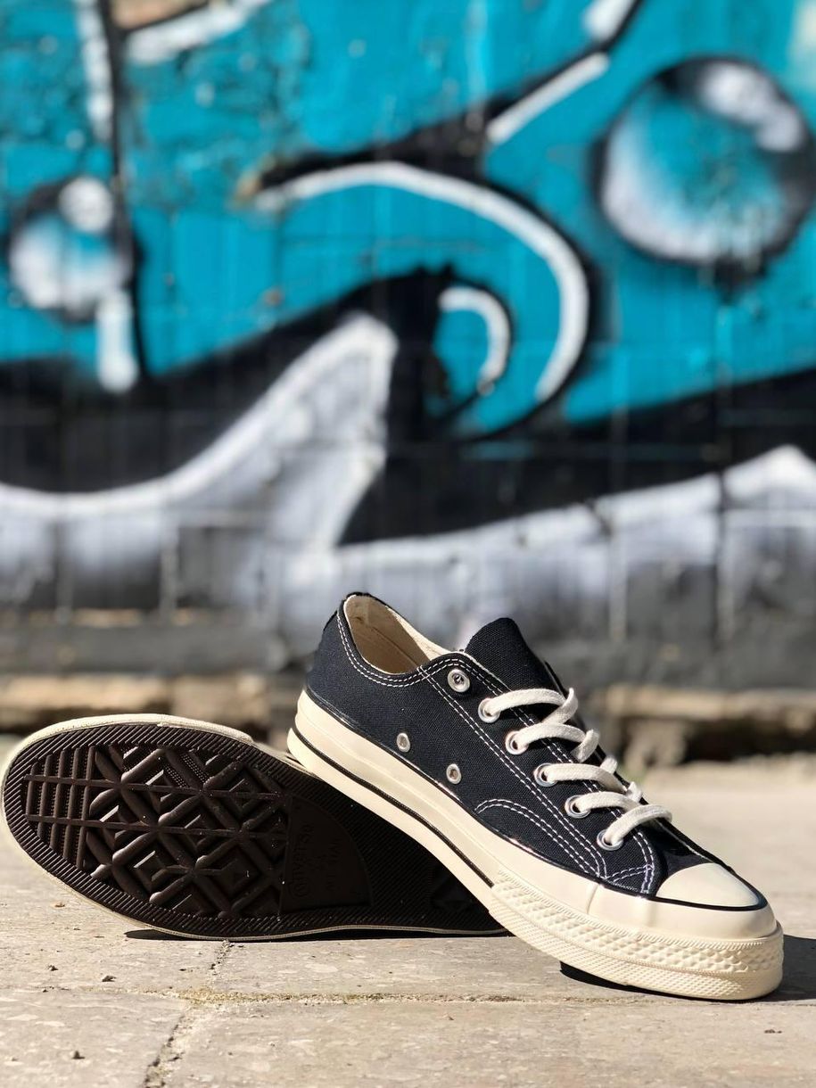 Кеди Converse Chuck 70 Classic Low-top Black 4757 фото