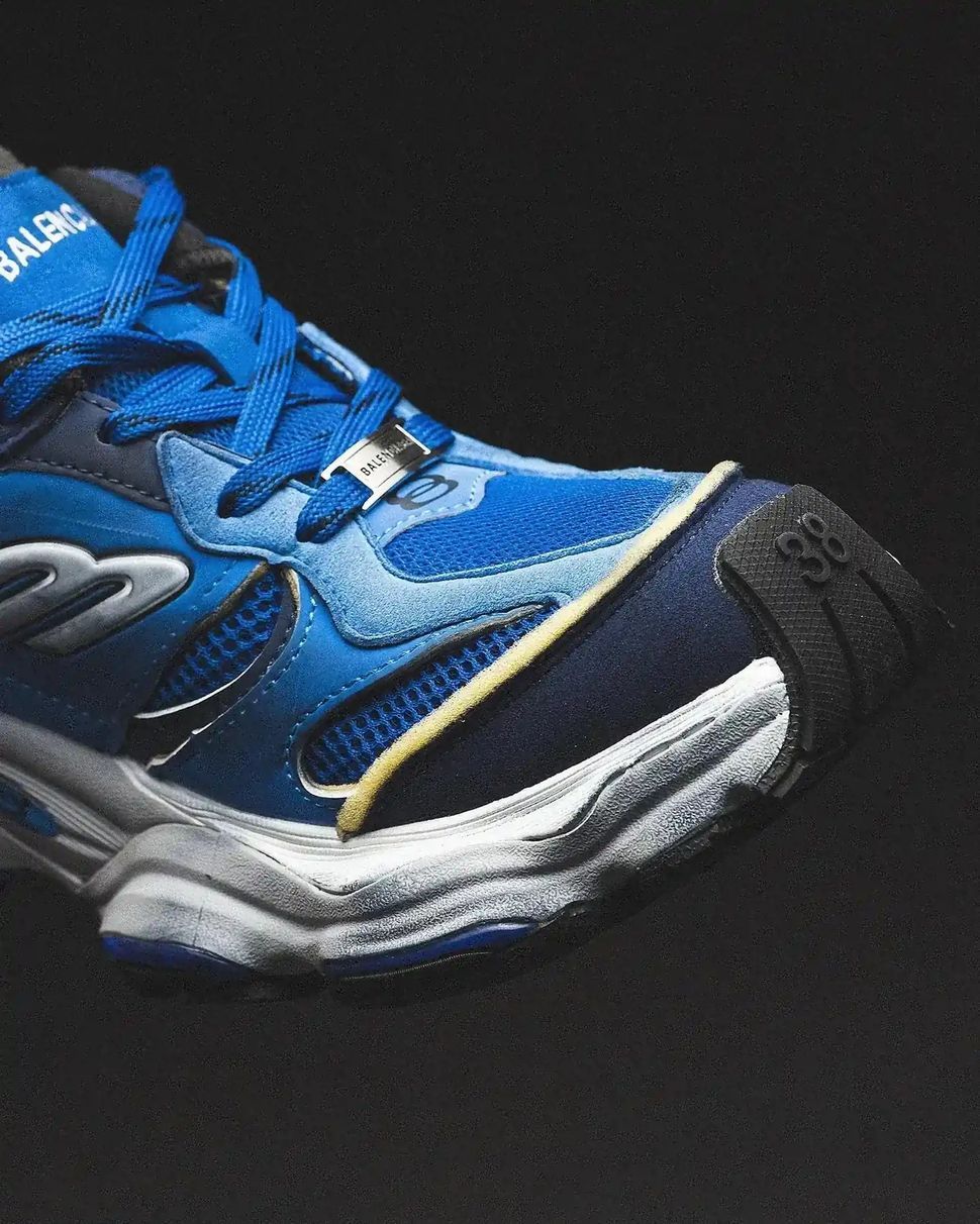 Balenciaga Cargo Sneaker Blue Navy White