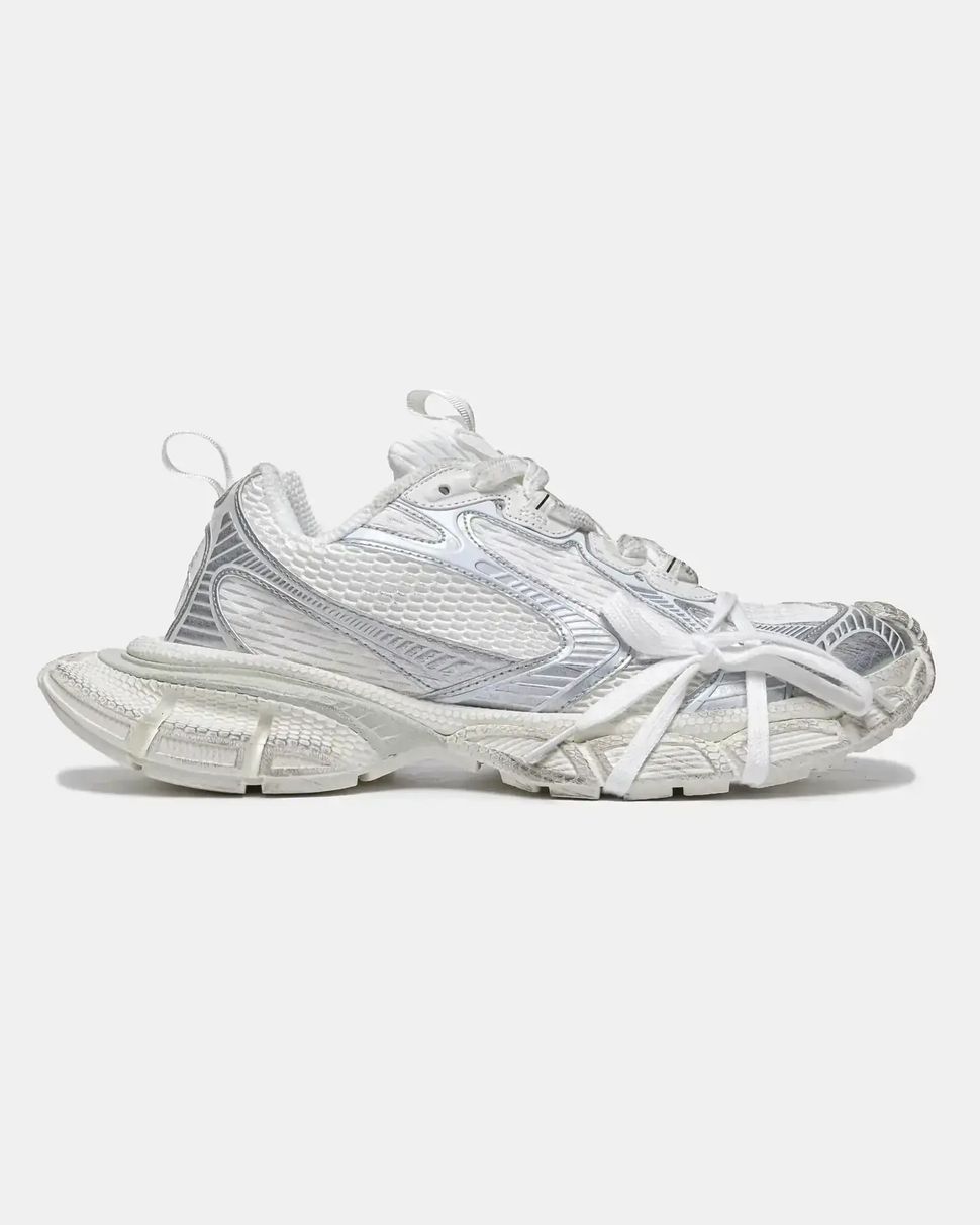 Balenciaga 3XL White Silver