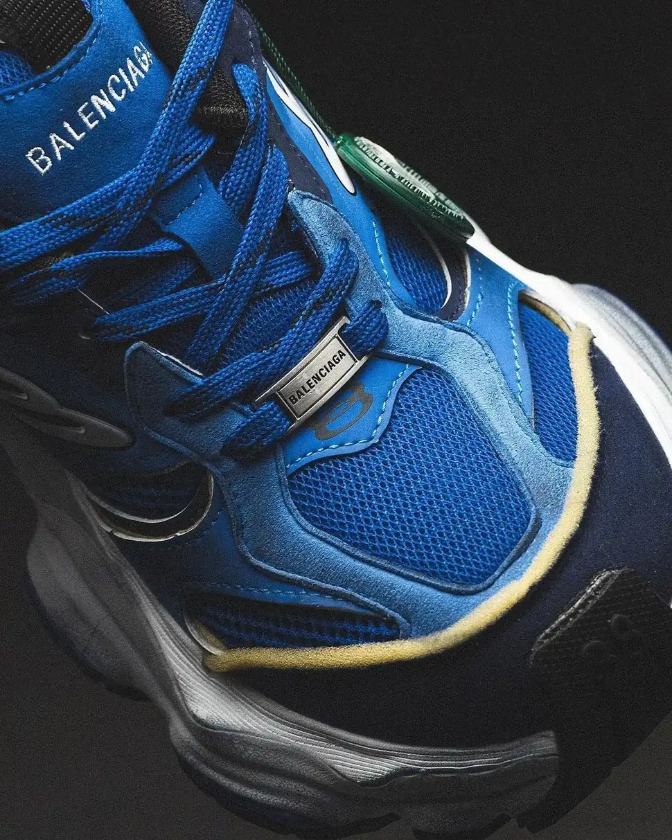 Balenciaga Cargo Sneaker Blue Navy White