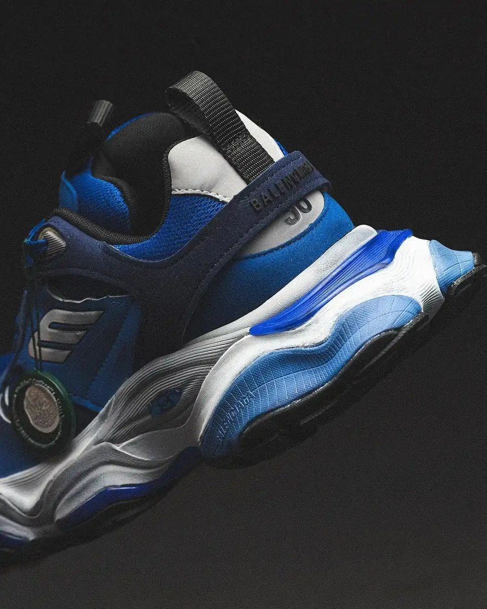 Balenciaga Cargo Sneaker Blue Navy White