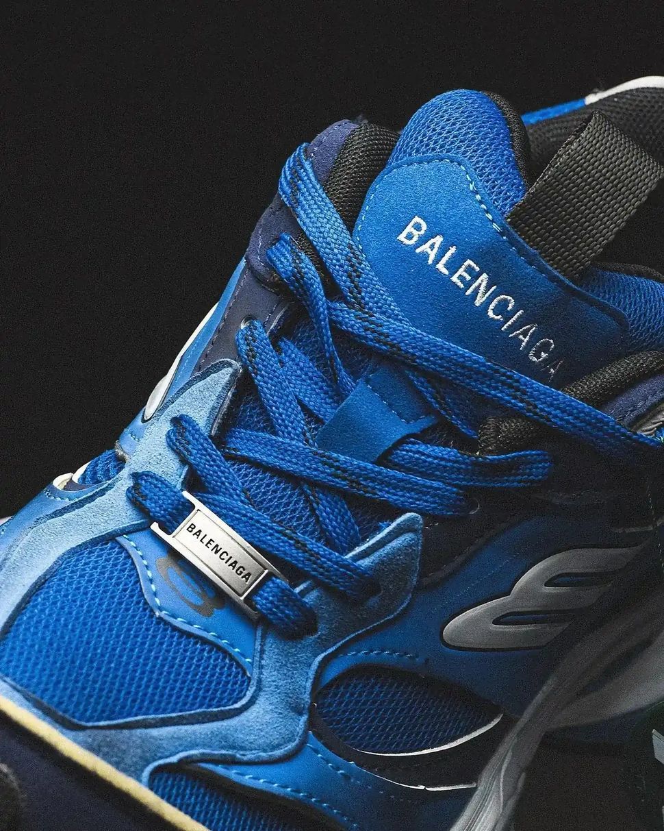 Balenciaga Cargo Sneaker Blue Navy White