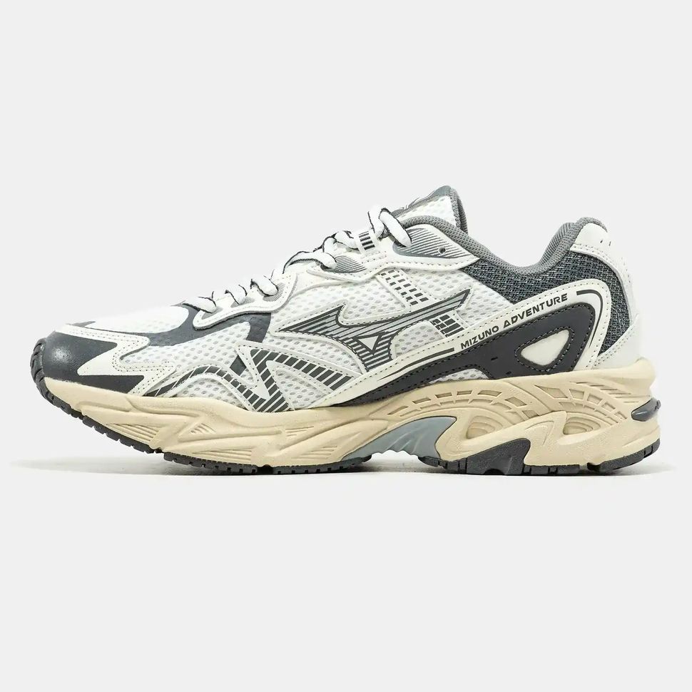 Mizuno Adventure White Grey Beige