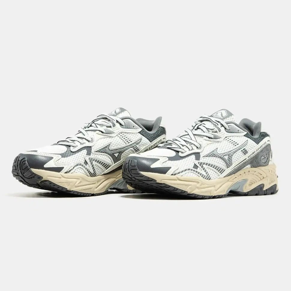 Mizuno Adventure White Grey Beige