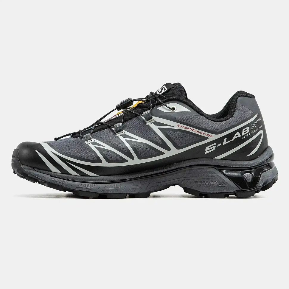 Salomon XT-6 Softground Black Grey Reflective
