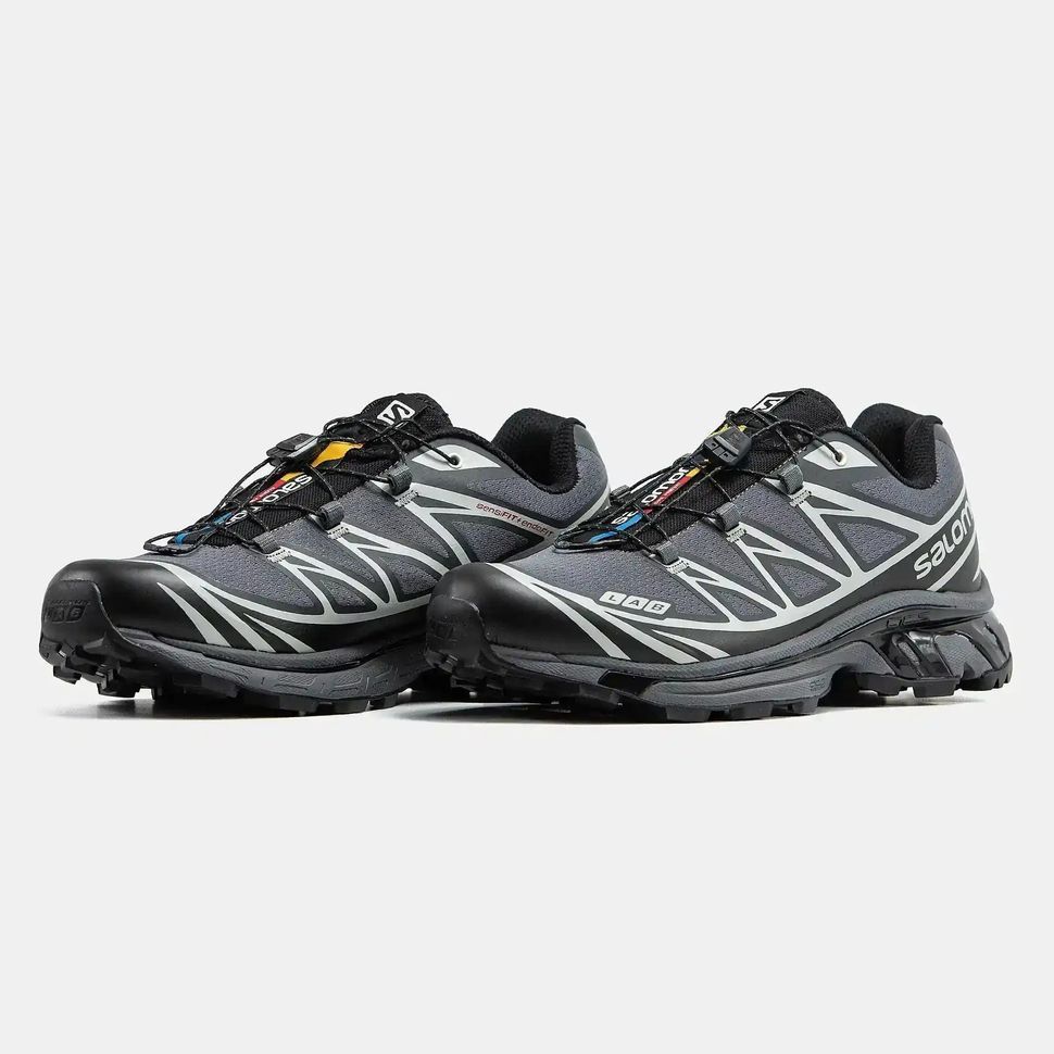 Salomon XT-6 Softground Black Grey Reflective