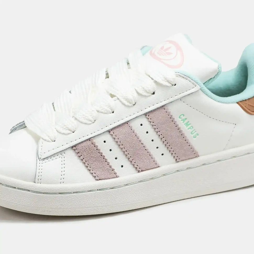 adidas Campus 00s White Pink Mint Waffle