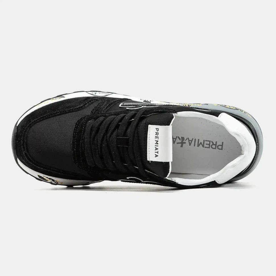 Premiata Mick Black White