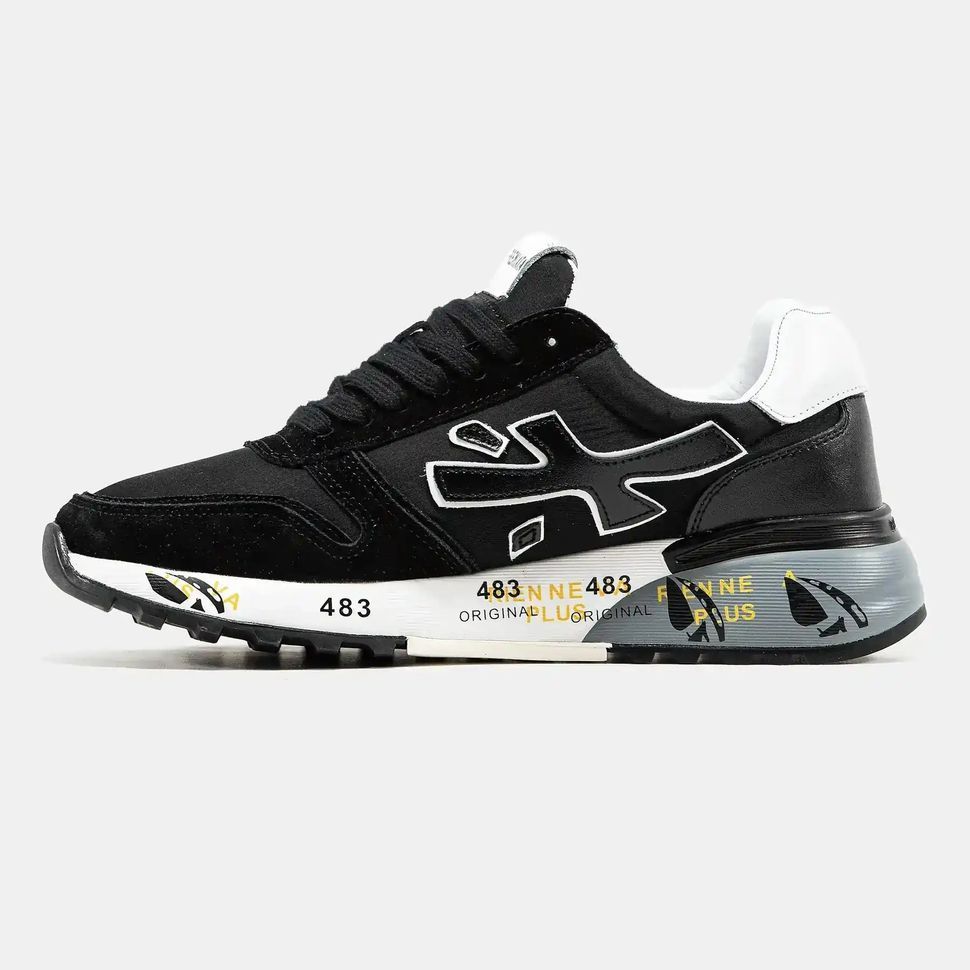 Premiata Mick Black White