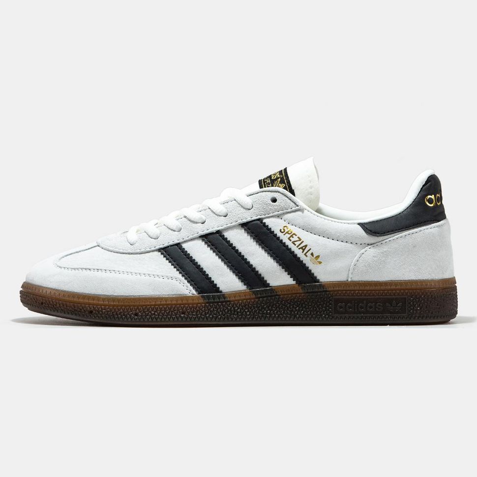 Кеди Adidas Spezial Handball White Black 9330 фото