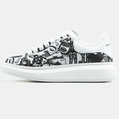 Alexander McQueen Oversized White Black, 36