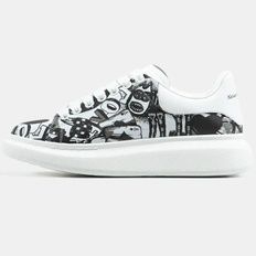 Alexander McQueen Oversized White Black, 36