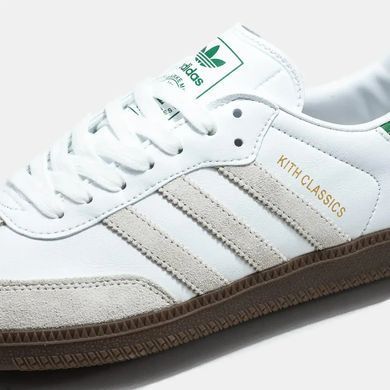 Adidas Samba x KITH White Green Gum