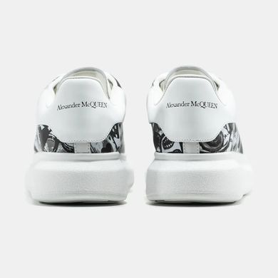 Alexander McQueen Oversized White Black, 36