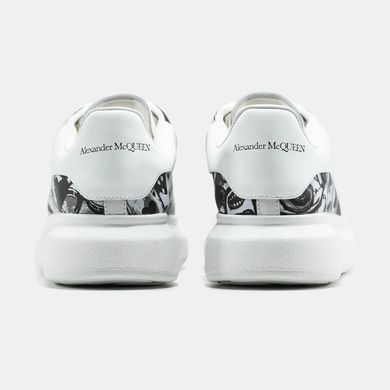 Alexander McQueen Oversized White Black, 36