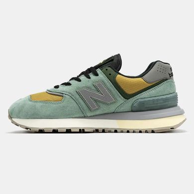 New Balance 574 x Stone Island Green Mustard Black