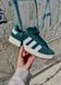 Кросівки Adidas Campus Dark Green White 2658 фото 10