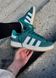 Кросівки Adidas Campus Dark Green White 2658 фото 5