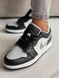 Баскетбольні кросівки Nike Air Jordan Retro 1 Low Grey White Black 3 5954 фото 10