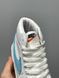 Кроссовки Nike Blazer Mid White Blue Logo 1763 фото 7