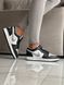 Баскетбольні кросівки Nike Air Jordan Retro 1 Low Grey White Black 3 5954 фото 1