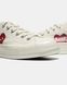 Converse Chuck 70 x Comme des Gar&ccedil;ons PLAY Low Egret Red Heart, розмір 36