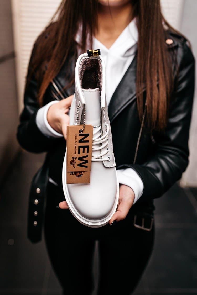 Dr. Martens White 1 4207 фото