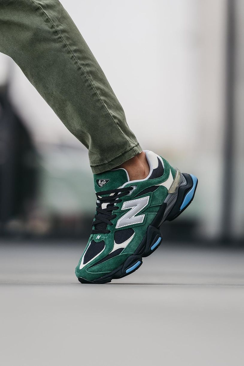 Кросівки New Balance 9060 Green Blue 9543 фото