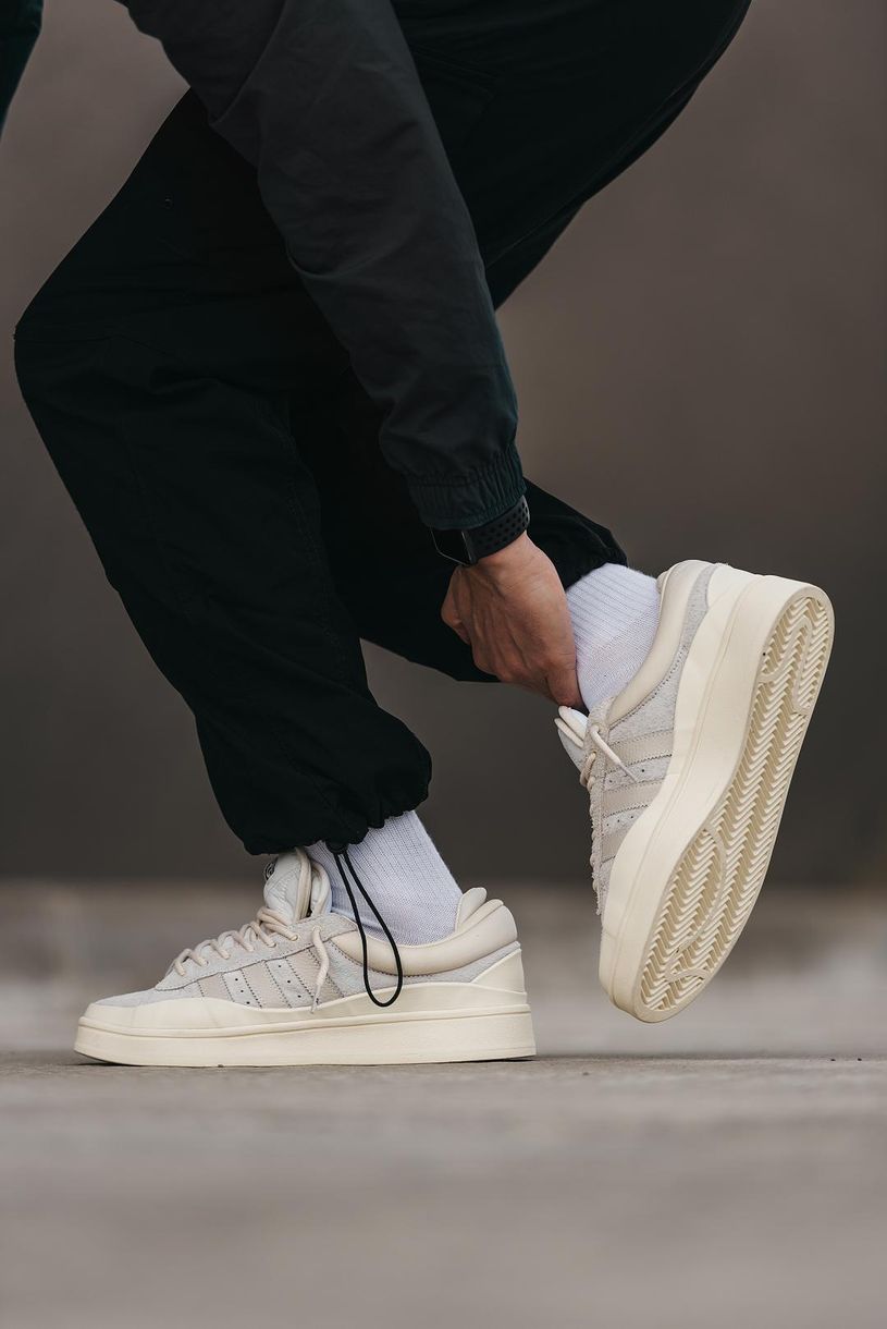 Кроссовки Adidas Campus x Bad Banny Beige 1286 фото