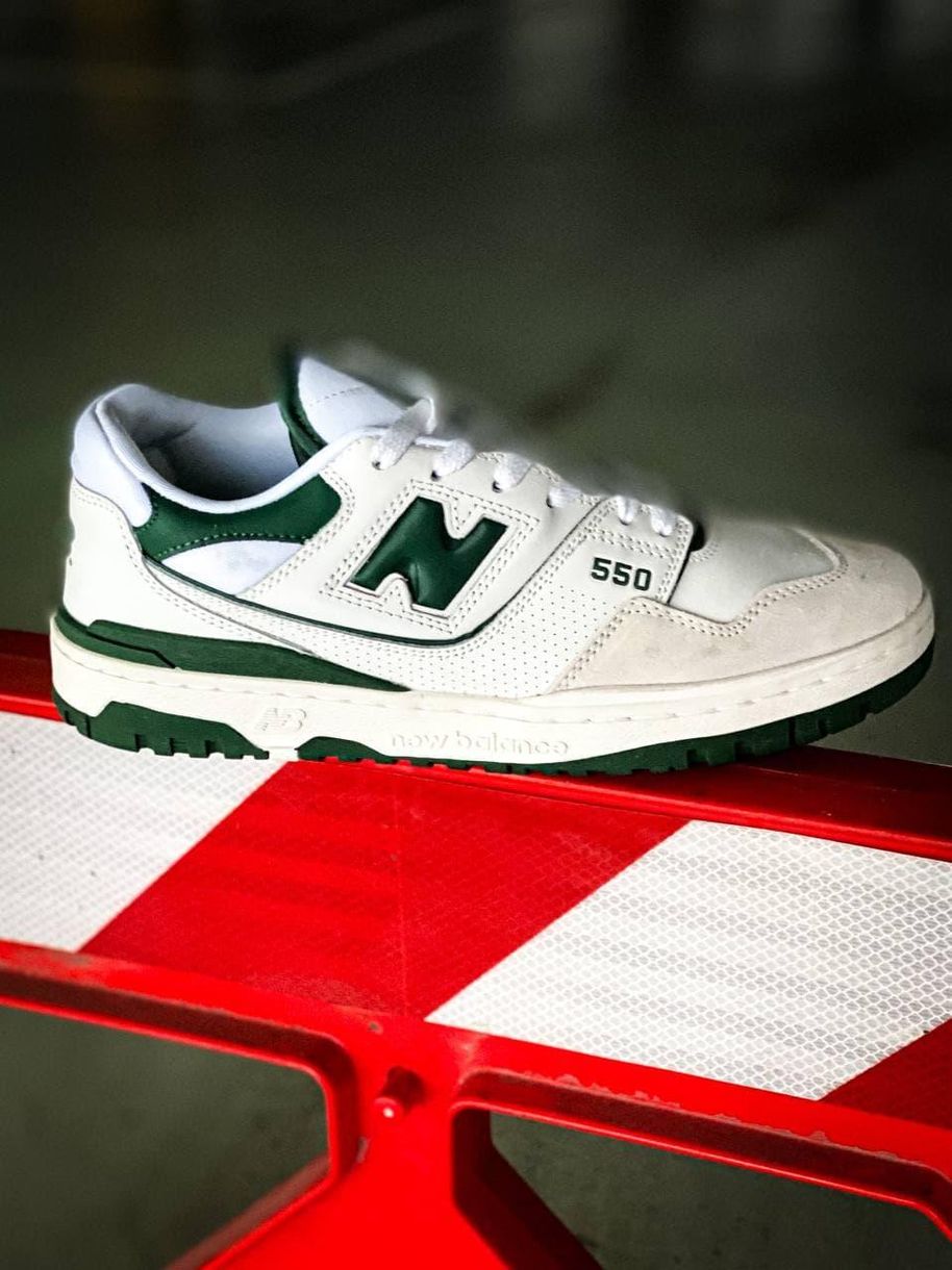 Кросівки New Balance 550 White Green 5882 фото