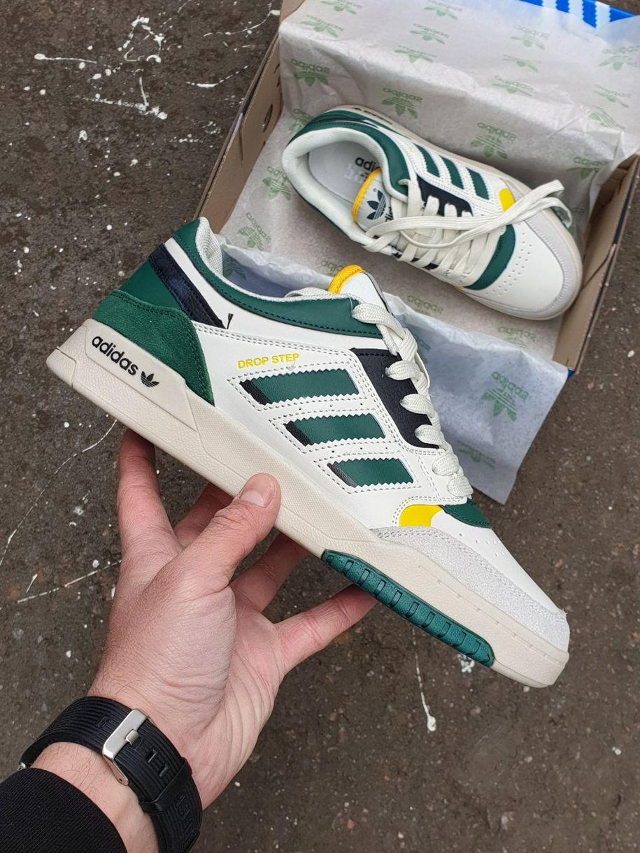 Кросівки Adidas Drop Step Green Yellow 2923 фото