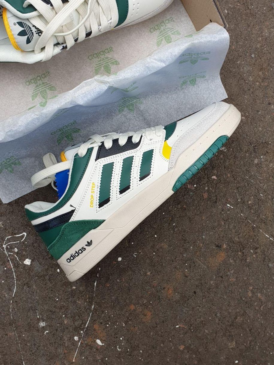 Кросівки Adidas Drop Step Green Yellow 2923 фото