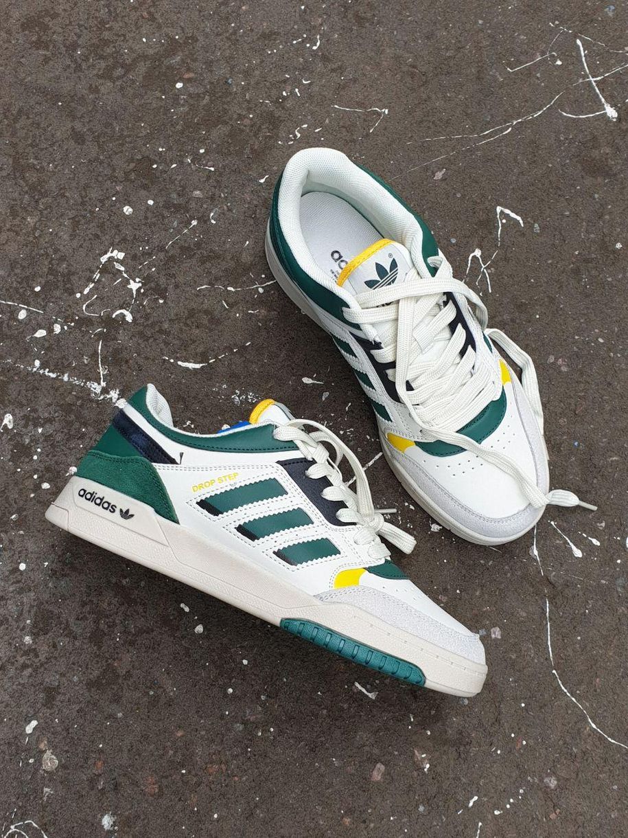 Кросівки Adidas Drop Step Green Yellow 2923 фото